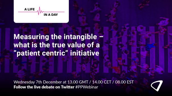 Webinar, Measuring the intangible – what is the true value of a “patient centric” initiative